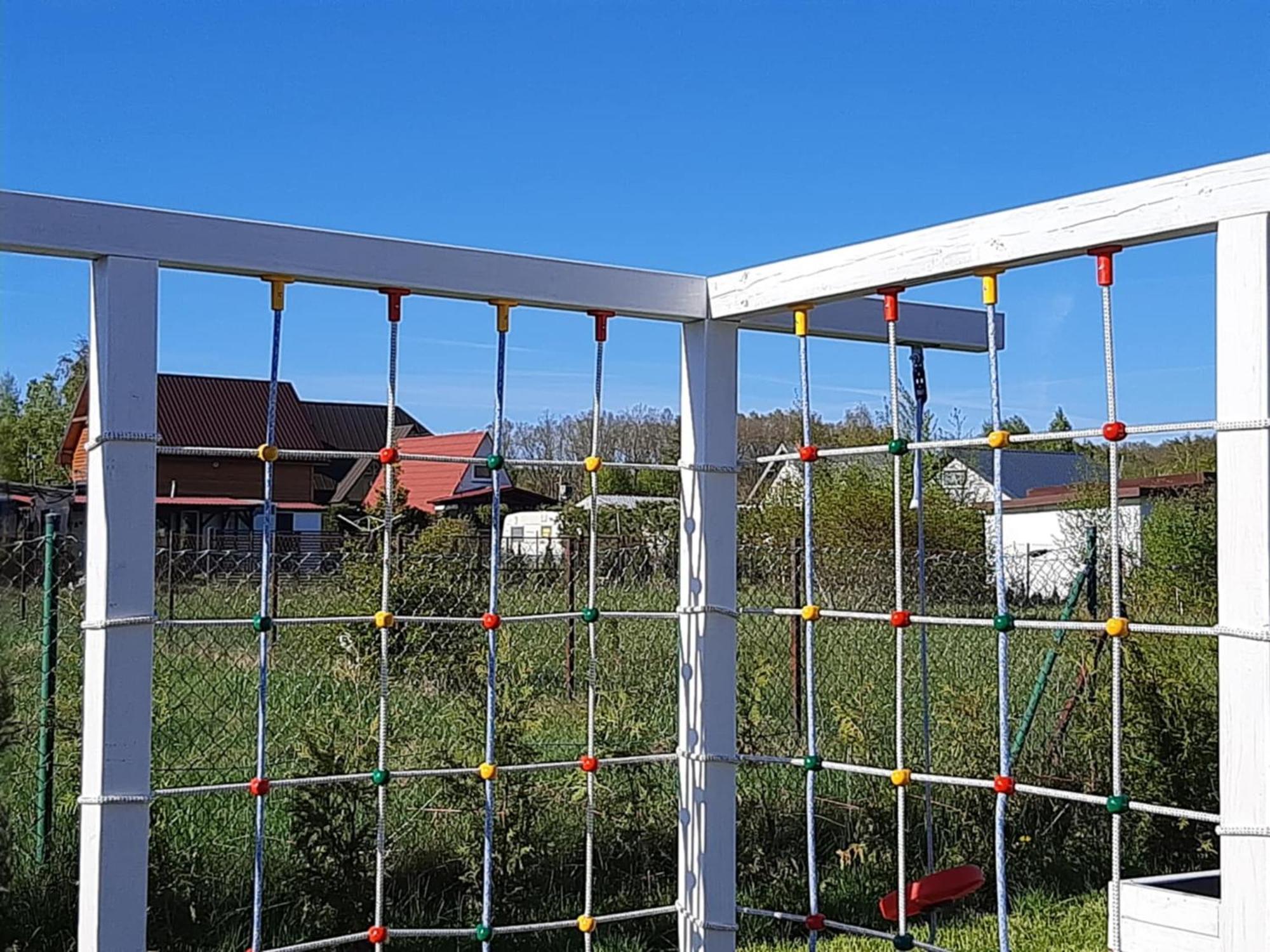 Osada Szwedzka Domek Plus Rusinowo (Slawno) Exterior foto