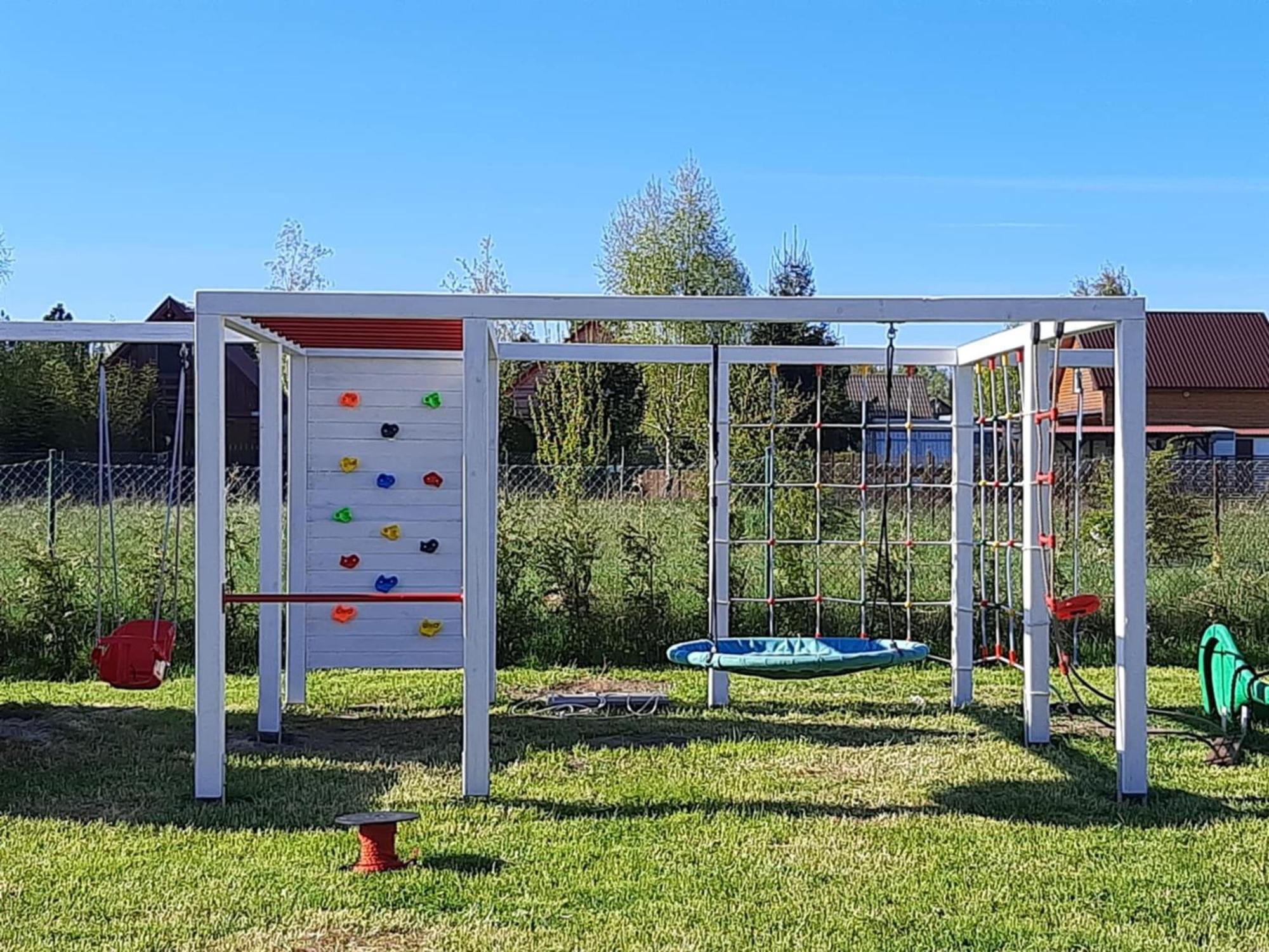 Osada Szwedzka Domek Plus Rusinowo (Slawno) Exterior foto